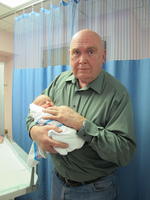 A proud grandfather!  (Mike's dad.)