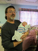 Pap showing off Cameron