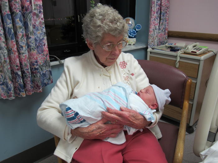 Great-Grandma Louise Banzhoff