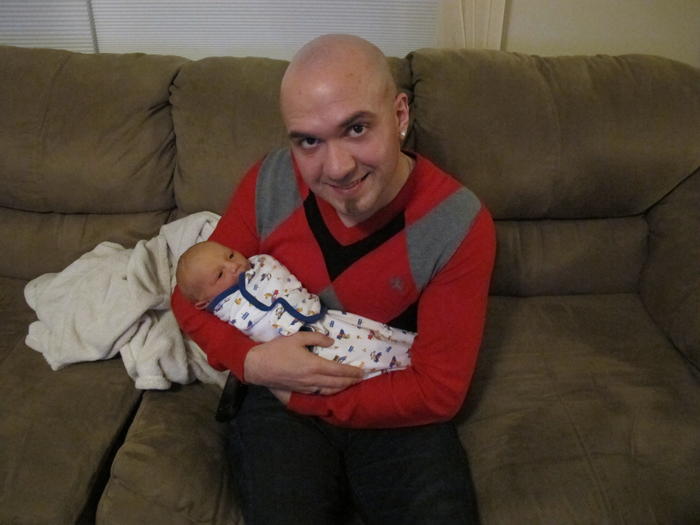 Uncle Glenn has the same haircut!