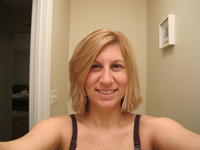 Mom's new haircut!