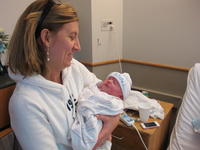 Heather with nephew Mason John Cermak