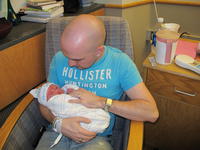 Glenn with his son, Mason