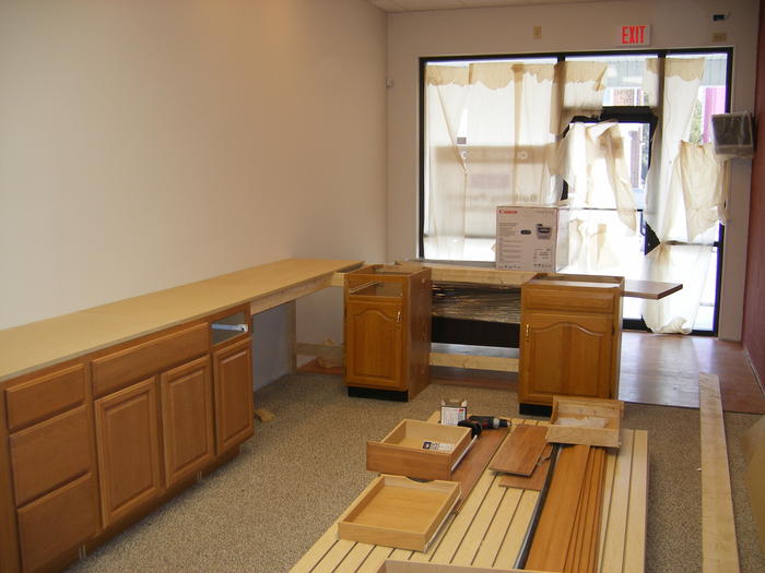 Inspection office (46BB) under construction