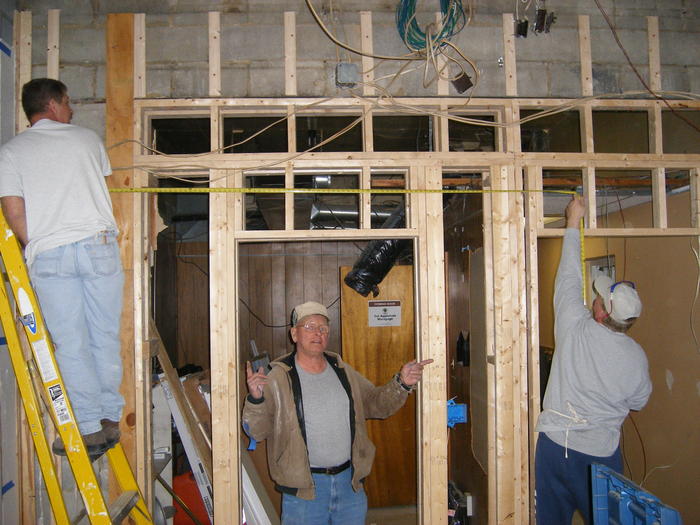 Rental unit (48) under construction