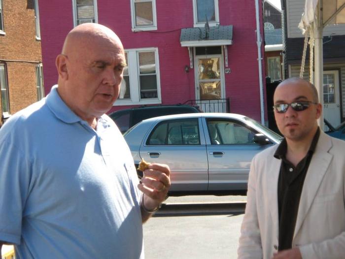 Mike's dad and brother