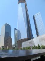 One World Trade Center under construction.