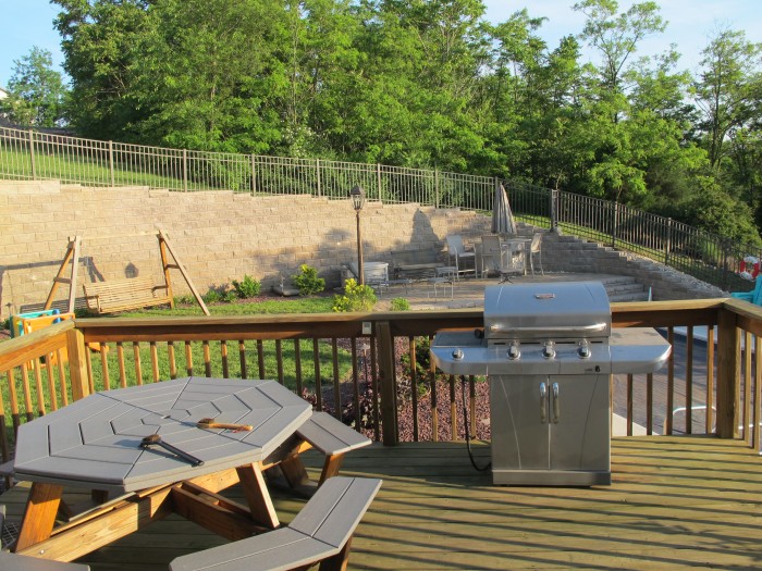Cameron's back yard.