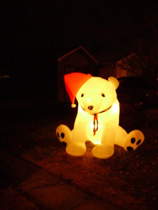 Our 6' tall polar bear!