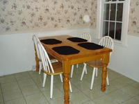 Our new table, with placemats