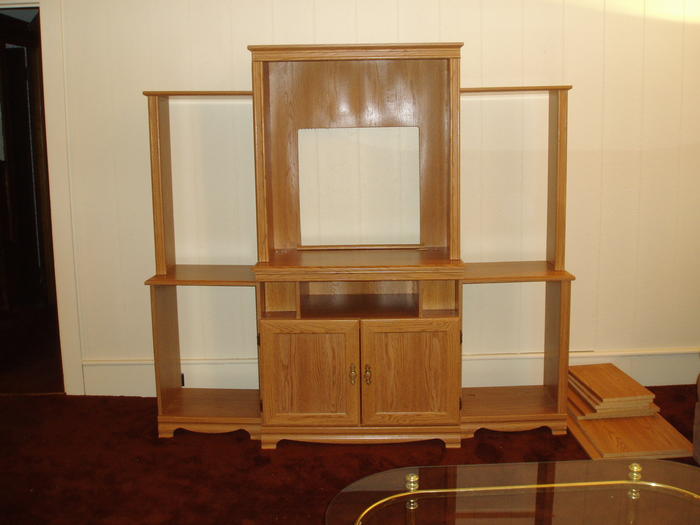 The entertainment center