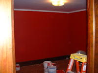The master bedroom is starting to look good