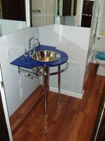 Master bathroom sink
