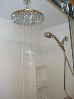 Shower in main bathroom