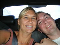 Heather & Mike on the way to Dulles Airport