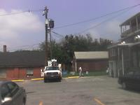 One power truck shows up