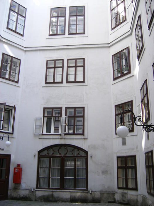 An apartment building that Beethoven once lived in