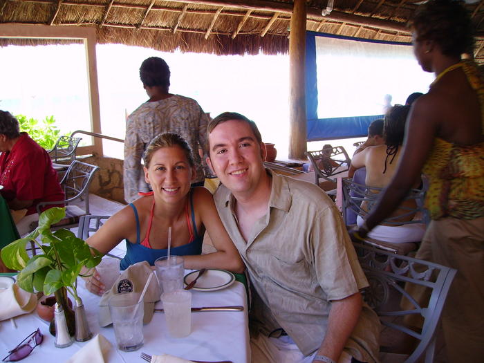 Breakfast at Las Redes (at our resort).
