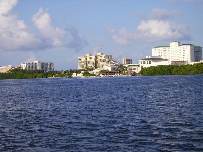 Our hotel: Cancun Palace.