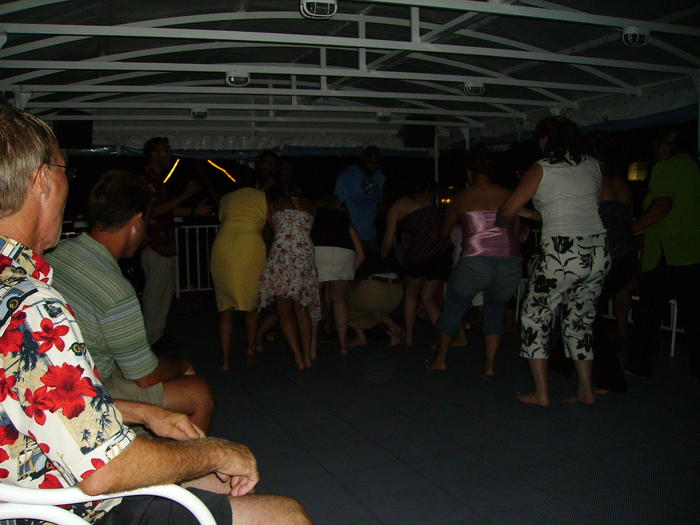 All the women on the ship.