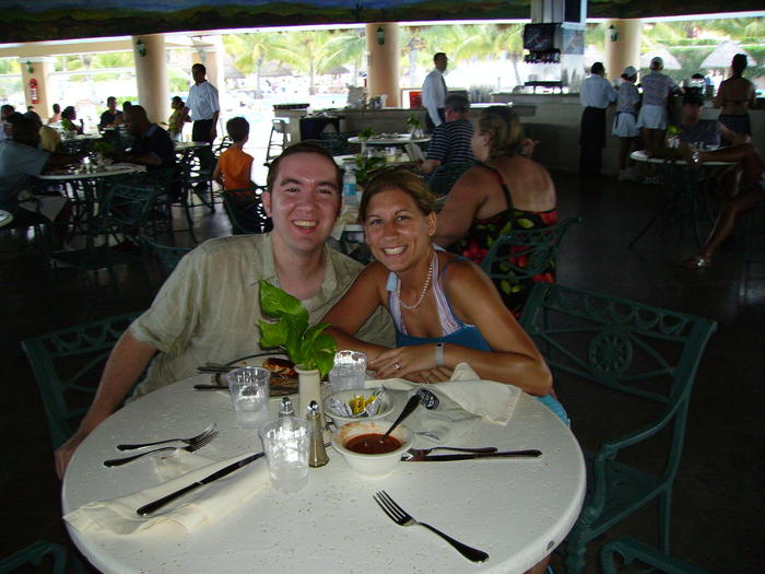 Mike & Heather at Moon Palace.