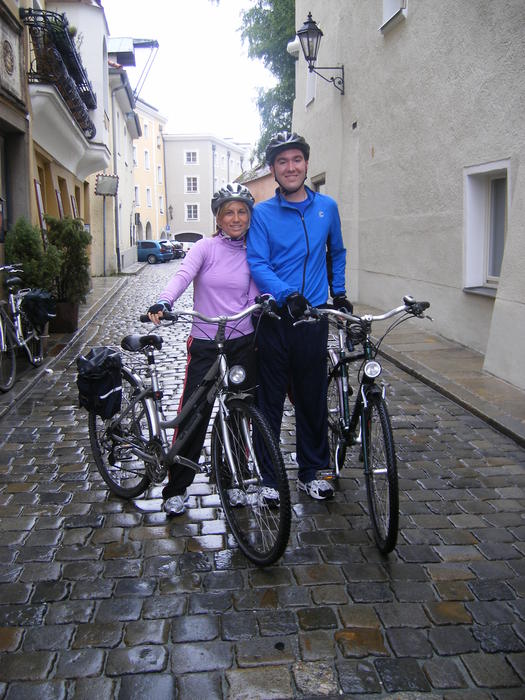 My favorite photo of the trip!  (Passau, Germany)