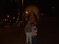 Mike & Heather at the entrance to Sears Tower