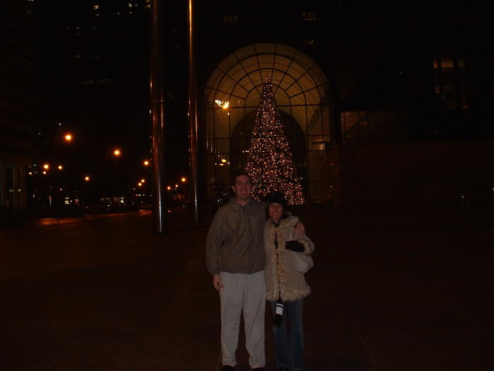 Mike & Heather at the entrance to Sears Tower
