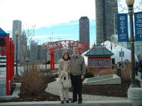Mike & Heather at Navy Pier