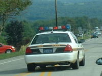 First sign of trouble, coming back from IUP