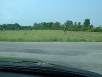 This is the field my Mom's car slid into about 15 years ago