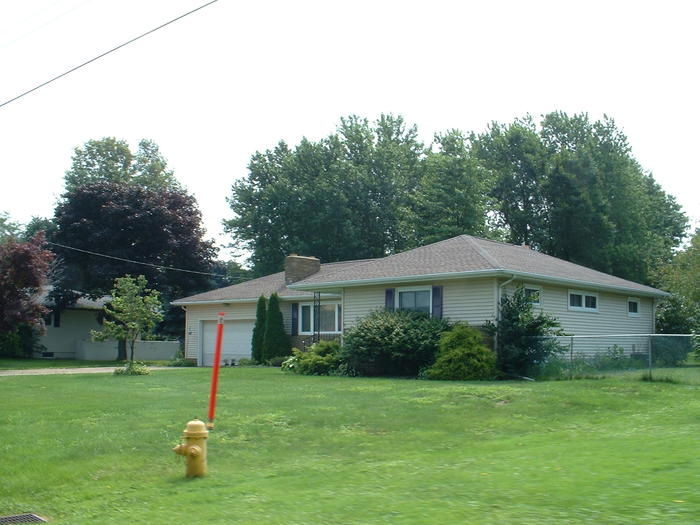 My old house, from around 1st/2nd grade!